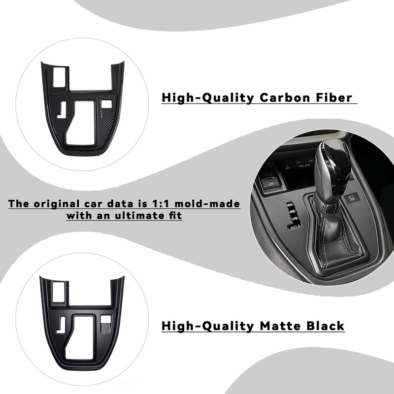 Treesiche Center Console Gear Shift Panel Cover Trim for Outback/Legacy