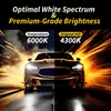 Lanuovx 2 Pack D5S HID Headlight Bulbs 6000K White, Plug