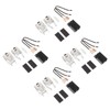 WHAMVOX 4 Sets Universal Range Stove Elements Plug Receptacle Block