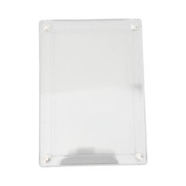 Refrigerator Photo Frames, Acrylic Magnetic Double Sided Transparent Fridge Picture Display Frame for 3 Inch Photo Notes, Suitable for Office Kitchen Bedroom Decoration