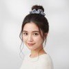 QinGoo Stylish Cute Gray Scrunchie Hair Elastic Hair Accessory Ladies'