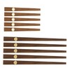 WHAMVOX 5 Sets DIY Clock Hands Wooden Clock Pointer Repair