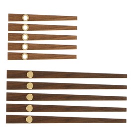 WHAMVOX 5 Sets DIY Clock Hands Wooden Clock Pointer Repair Parts for Home Decor for Easy DIY Projects