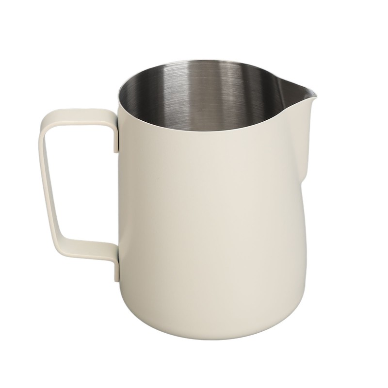Pull Flower Cup Stainless Steel Art Froth Cup Pointed Mouth