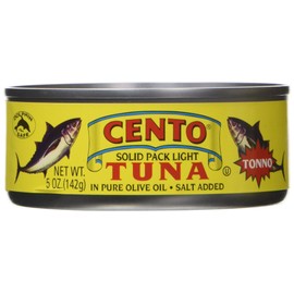 CENTO TUNA TONNO OOIL, 5 Ounce (Pack of 12)