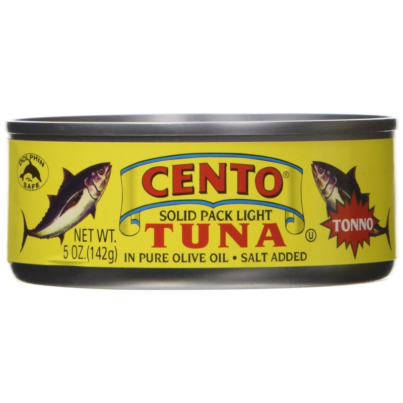 CENTO TUNA TONNO OOIL, 5 Ounce (Pack of 12)