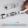 10PCS Brake Line Connector for Brake Line Without Flaring 4.75mm