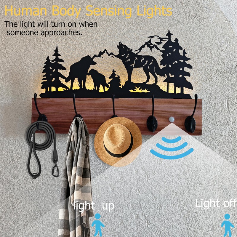 Qobumy woodern Coat Hooks 02
