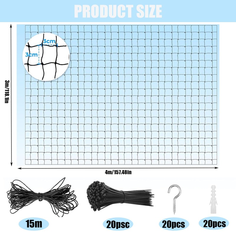 xutong Cat Protection Net for Balcony and Window Safety Net