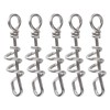 5 Pcs Bird Parrots Foot Ring Buckle Stainless Steel Foot
