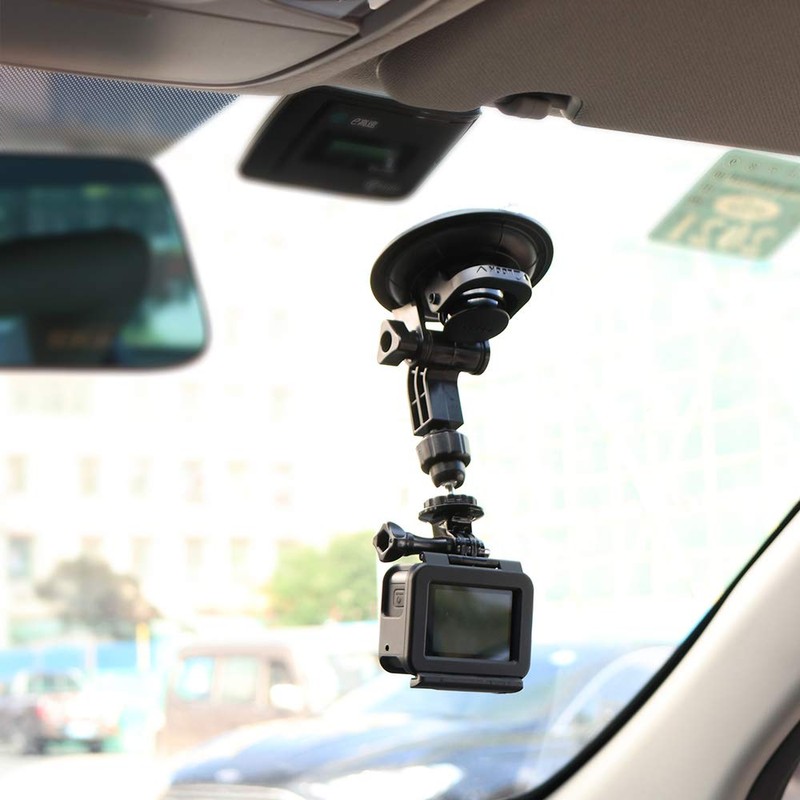 HSU Suction Cup Mount Compatible with GoPro and DJI Osmo
