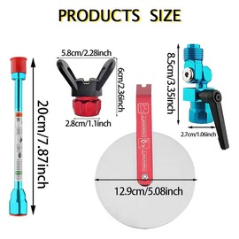 12-Piece Airless Spray Gun Accessories Set, Universal Paint Sprayer Tool Kit, High-Quality Replacement Parts for Painting Needs