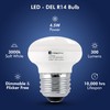 Xtricity R14 LED Light Bulb, 4.5w (40w Equivalent), Dimmable, 300