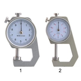 Thickness Gauge, Portable Thickness Tester Caliper 0.01mm Accuracy for Paper, Leather, Metal Sheet Measurement Tool