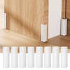 INCREWAY Baseboard Corner Blocks, 8PCS Silicone Self Adhesive Safety Corner