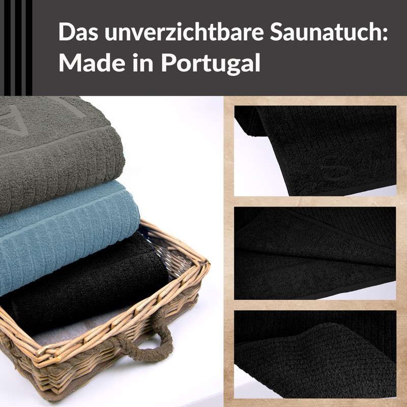 Lashuma Copenhagen Men's Large Sauna Towel 85 x 200 cm