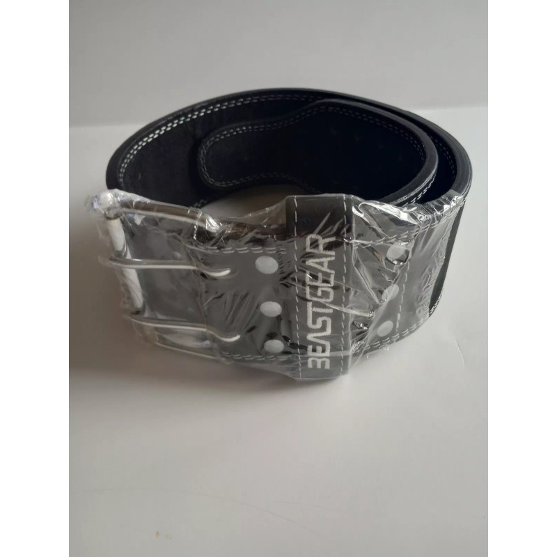 BEAST GEAR weight belt LARGE (waist 34"-40") Powerlifting Belt, weightlifting