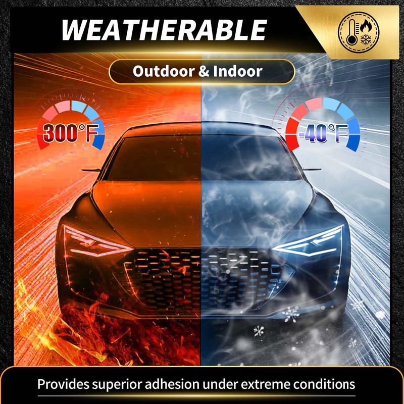 Heavy Duty Double Sided Tape for Automotive, No Residue,High Temperature
