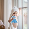 FOREVERPURE Baby Towels with Hood Newborn Gift Set - Gentle