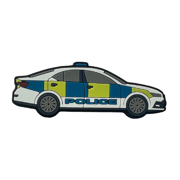 Police Car Fridge Magnet - Iconic British Emergency Vehicle souvenir gift for adults and kids