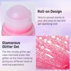 Face Glitter, Glitter Gel Roll On for Hair, Face and
