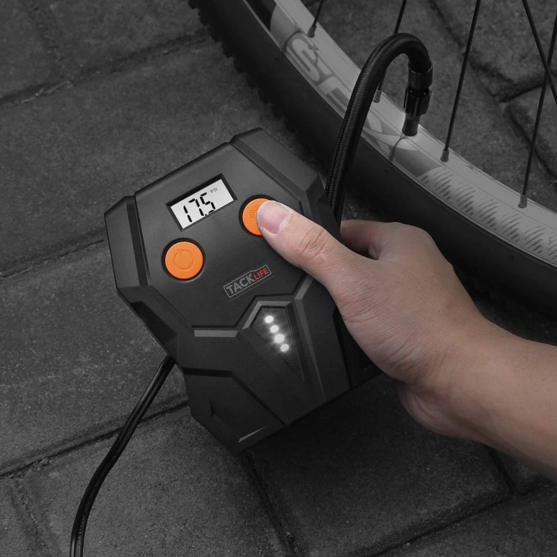 Tacklife Tire Inflator, Tacklife ACP1A Air Compressor Pump, 12V Tire