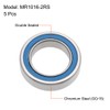 sourcing map MR1016-2RS Deep Groove Ball Bearings 10mm x 16mm