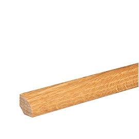 Quarter Rod Cover Skirting Board Lacquered Oak 14 x 14 mm [Economy Pack] (1 Piece (2.3 lfm)