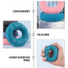GANAZONO Hand Strengthener Grip Ring Forearm Trainer Gripper Donut Finger