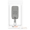 kwmobile Car Key Case Compatible with Renault 4-Button Smartkey Car