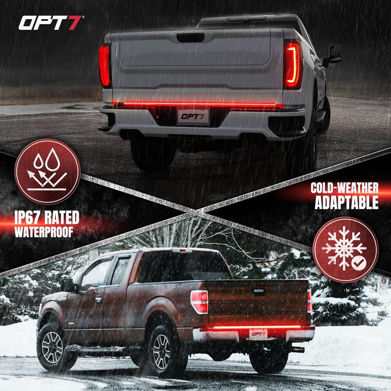 OPT7 60" Redline Parlux Triple Row LED Tailgate Light Bar