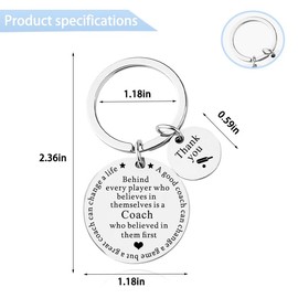 Sisadodo Cricket Coach Gifts for Women Men Coaches Thank You Appreciation Gifts for Cricket Coaches Coach Who Belived in First Engraved Keyring Gift for Mentor Leaving Retirement Gift Ideas