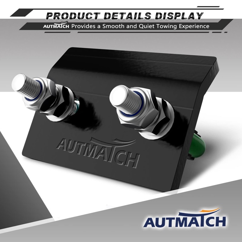 AUTMATCH Hitch Tightener Anti-Rattle Clamp, Heavy Duty Hitch Stabilizer for