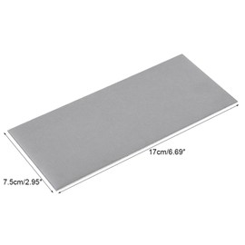 600 Grit Diamond Sharpening Stone, 6.7 x 3 Inch Rectangle Knife Sharpener Plate Thin Grinding Polishing Whetstone