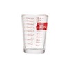 Tablecraft H1433T Measuring Cup Measure-N-Pour, 4 oz, Clear