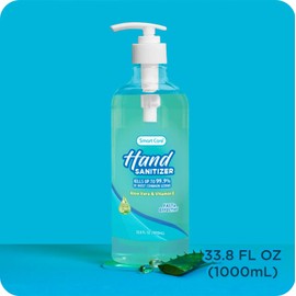 Smart Care Hand Sanitizer 33.8oz – Jumbo Pump Bottle