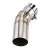 Motorcycle Exhaust Centre Pipe, Stainless Steel Motorcycle Exhaust Pipe, Middle