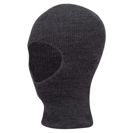 Charcoal Heather One Hole Thinsulate Ski Mask - Single Piece - Made in USA