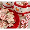 Fruidles Christmas Candy Canes Spoons Suckers, Peppermint Flavor in Box