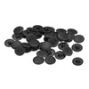 sourcing map 40 Pieces Screw Cap Covers 17 x 4