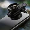 Upgraded 3 in 1 Phone Camera Lens Kit, 195° Fisheye