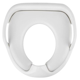 Asiento de Entrenamiento para Ir Al Baño, Asiento de Inodoro para Niños, Suave para Niños (WHITE)