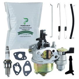POSEAGLE GX160 Carburetor with 16555-ZE1-000 16561-ZE1-020 16562-ZE1-020 Spring Tune-Up Kits for Honda GX140 GX160 GX200 5.5hp 6.5hp Generator Lawn Mower Engine