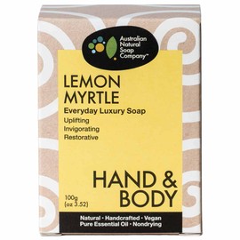 Australian Natural Soap Company Hand & Body Soap - Lemon Myrtle, 100g