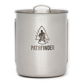 The Pathfinder School Stainless Steel 25oz. Cup & Lid Set