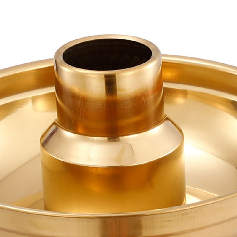 Stainless Steel Dry Ice Hot Pot Light Luxury Exquisite Milk