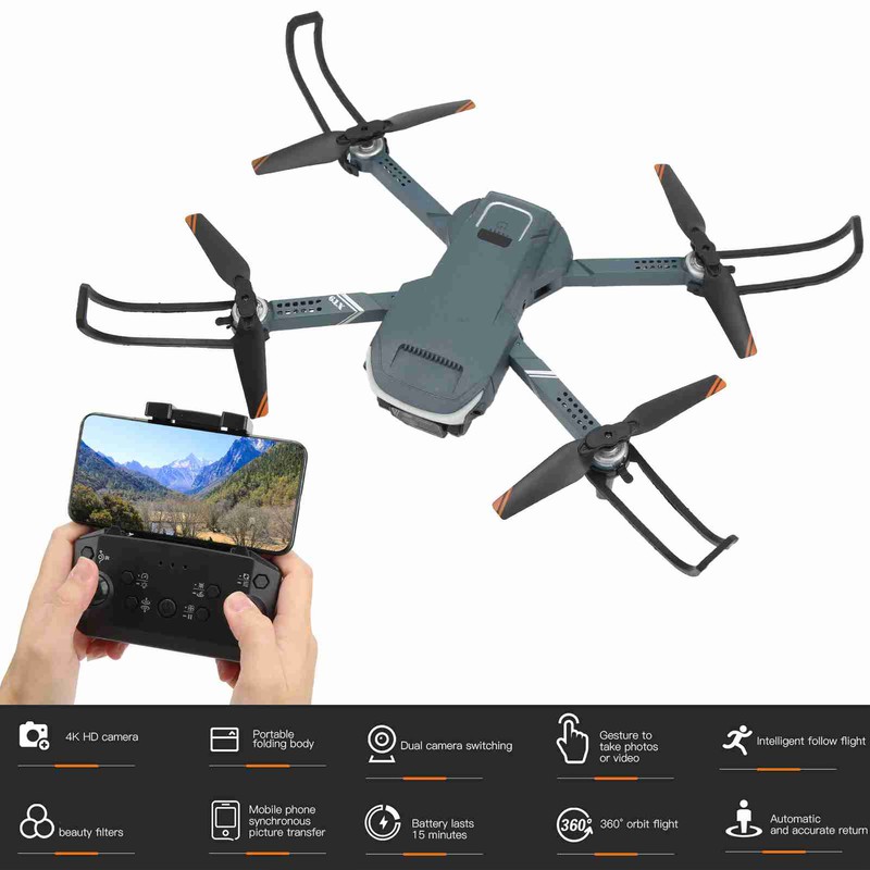 XT9 Drone Optical Flow Positioning Altitude Fixing Aircraft with 4K