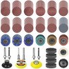 279pcs 50mm Sanding Disc Pad Set with 1/8" and 1/4"