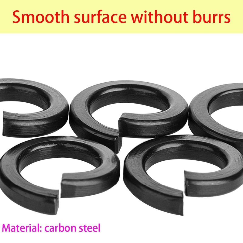 Qrity Pack of 10 spiral spring washers, spring washers, M16