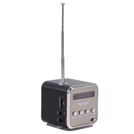 Mini Digital Speaker, Music Player, Portable Mini Speaker, FM Radio, MP3, Portable, High Sensitivity, Easy Operation, USB Charging, USB/SD/TF Card Compatible, Great for Home, Car, Party, Sports,